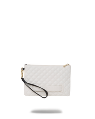LEVELED UP SPLIT QUILT SHARK CROSSOVER CLUTCH