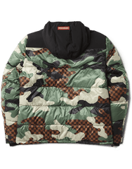 CAMO CHECKERED PUFFER