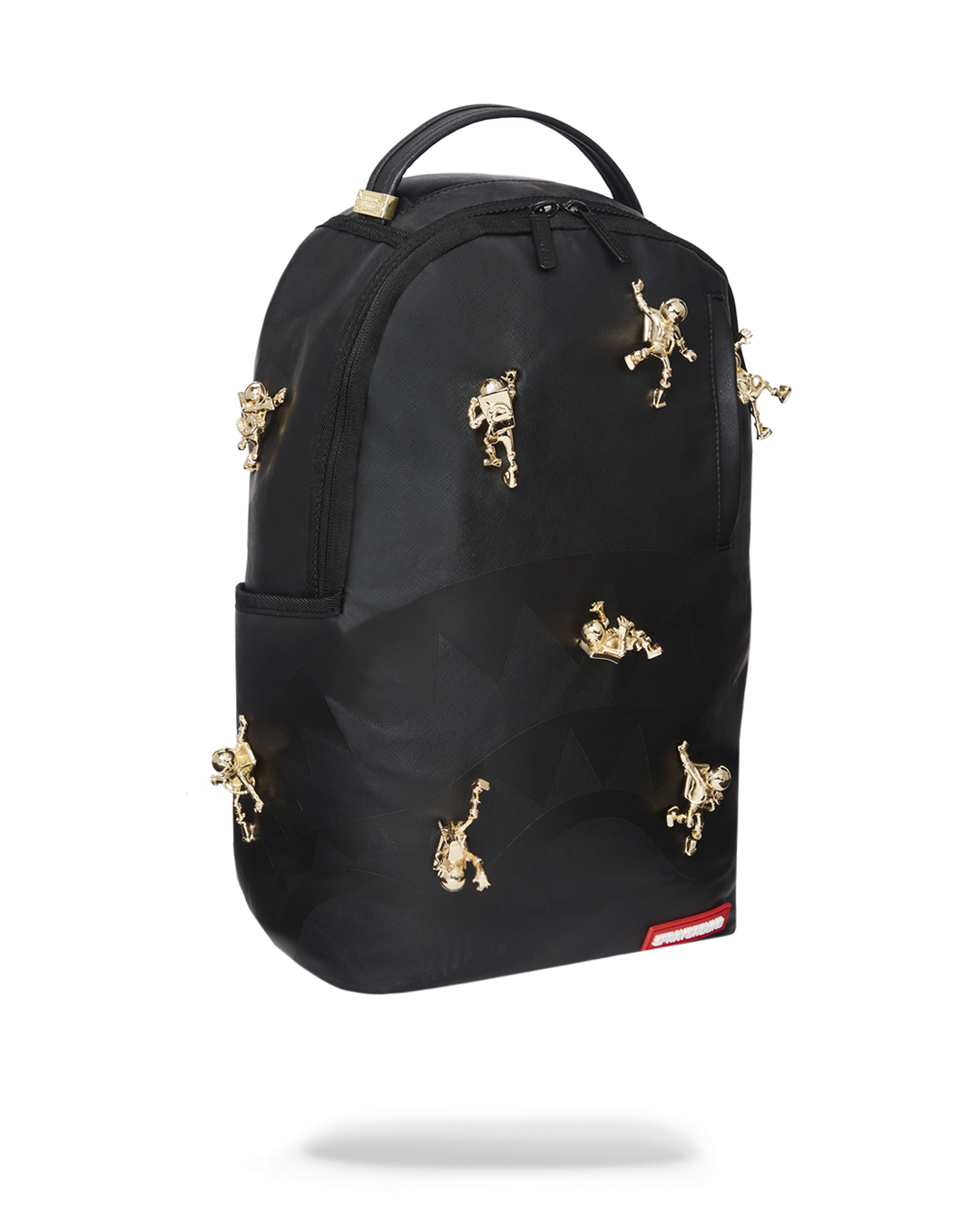 THE LOST IN SPACE BACKPACK (10 3D GOLD METAL ASTRONAUTS)