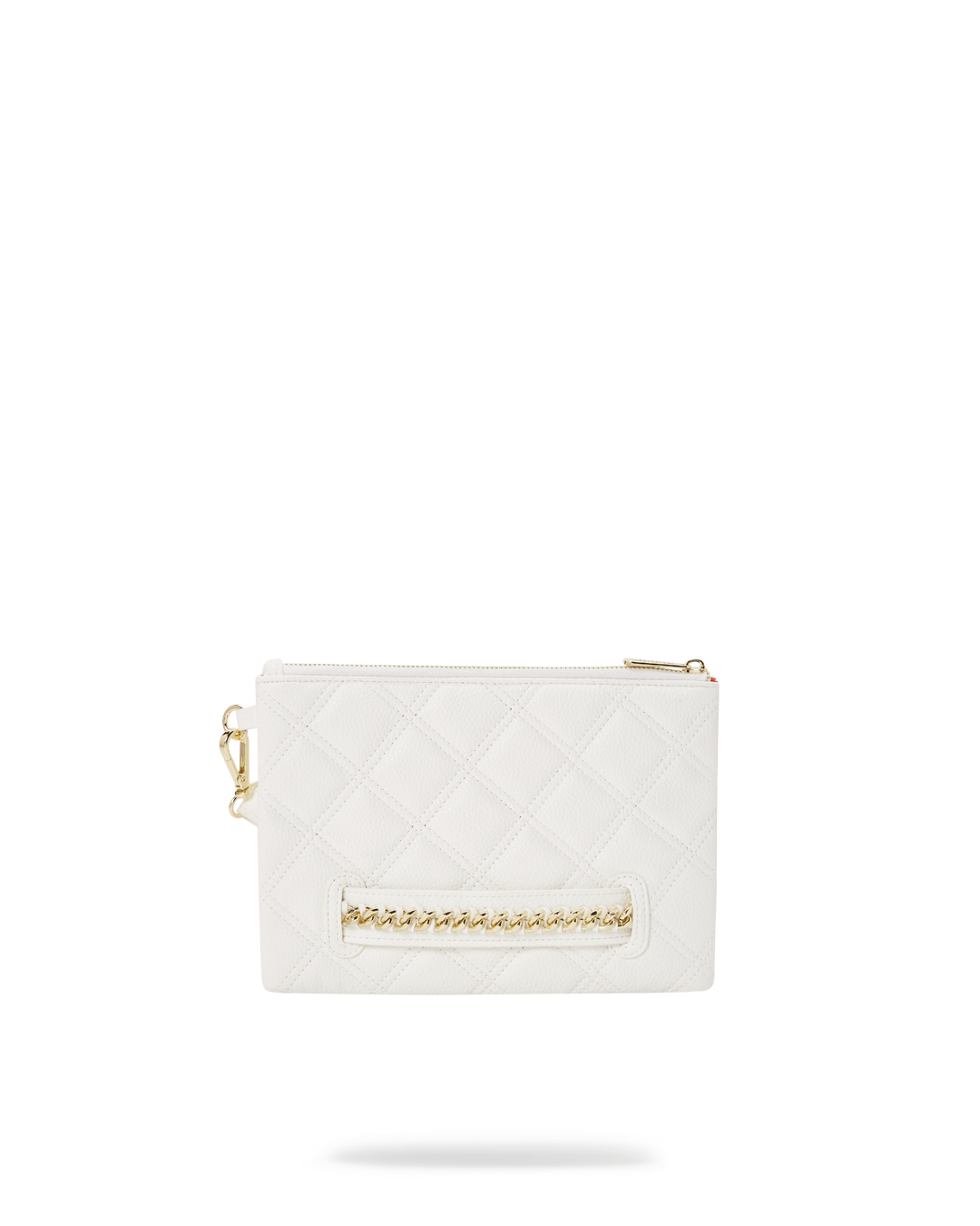 RIVIERA LE BLANC GOLD CHAIN SHARK CROSSOVER CLUTCH