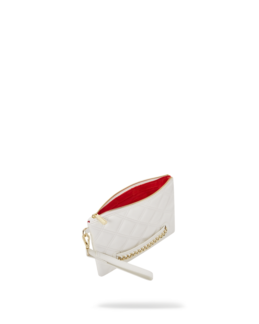 RIVIERA LE BLANC GOLD CHAIN SHARK CROSSOVER CLUTCH