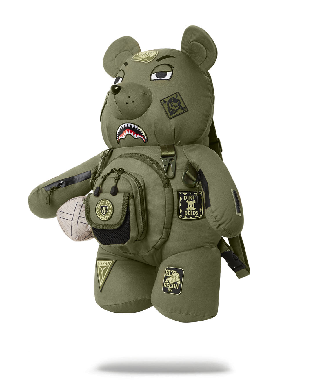 SPECIAL OPS FULL THROTTLE MONEYBEAR TEDDYBEAR BACKPACK