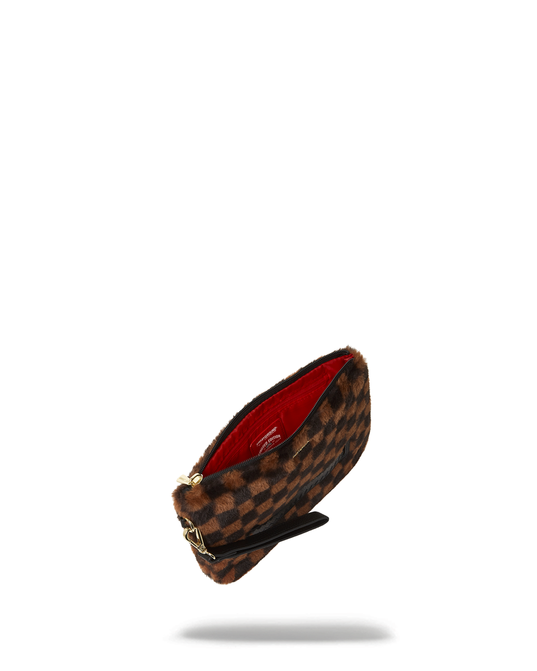 FURRR SHARKS IN PARIS CROSSOVER CLUTCH
