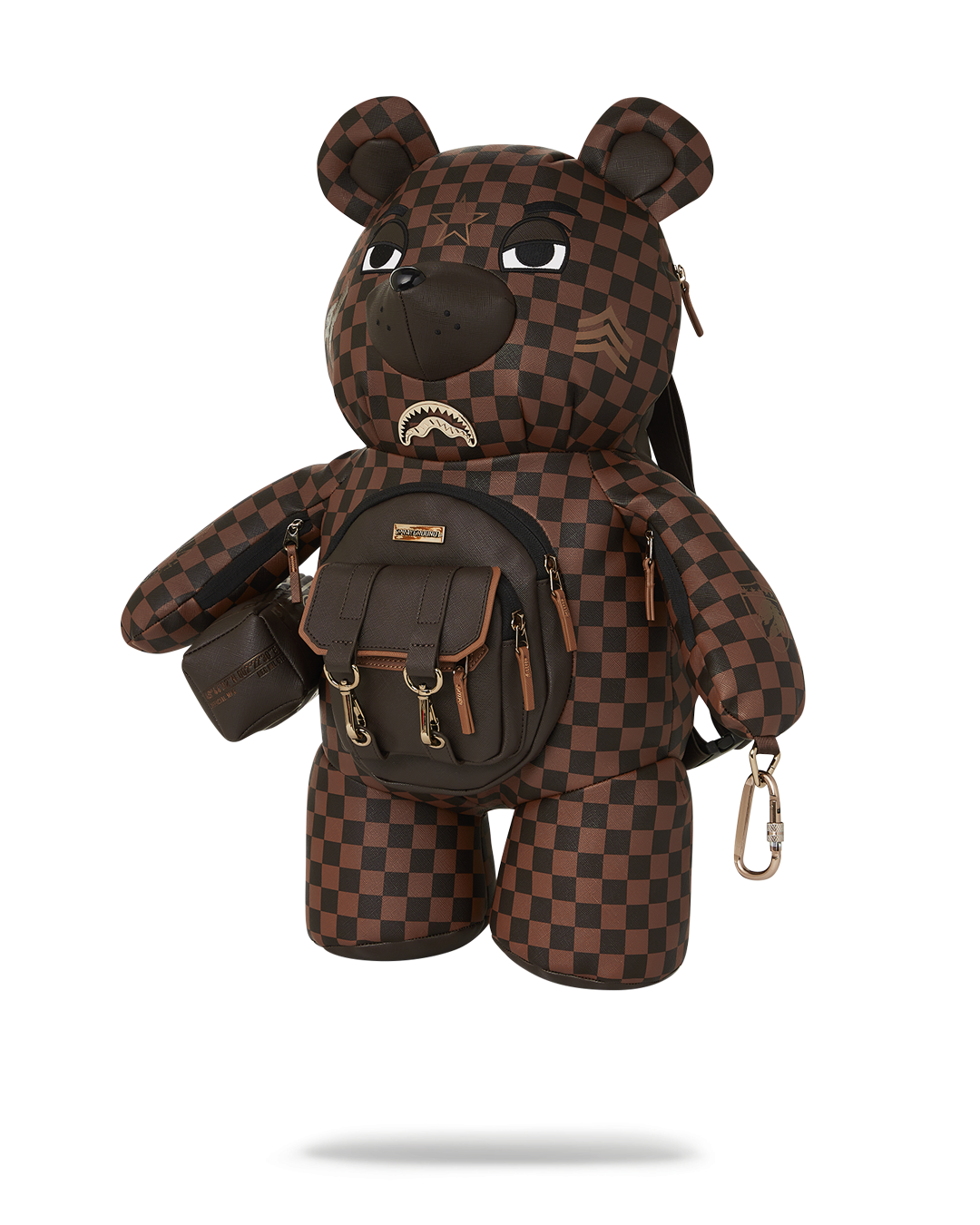 CHECKMATE ROYALE MONEYBEAR TEDDYBEAR BACKPACK