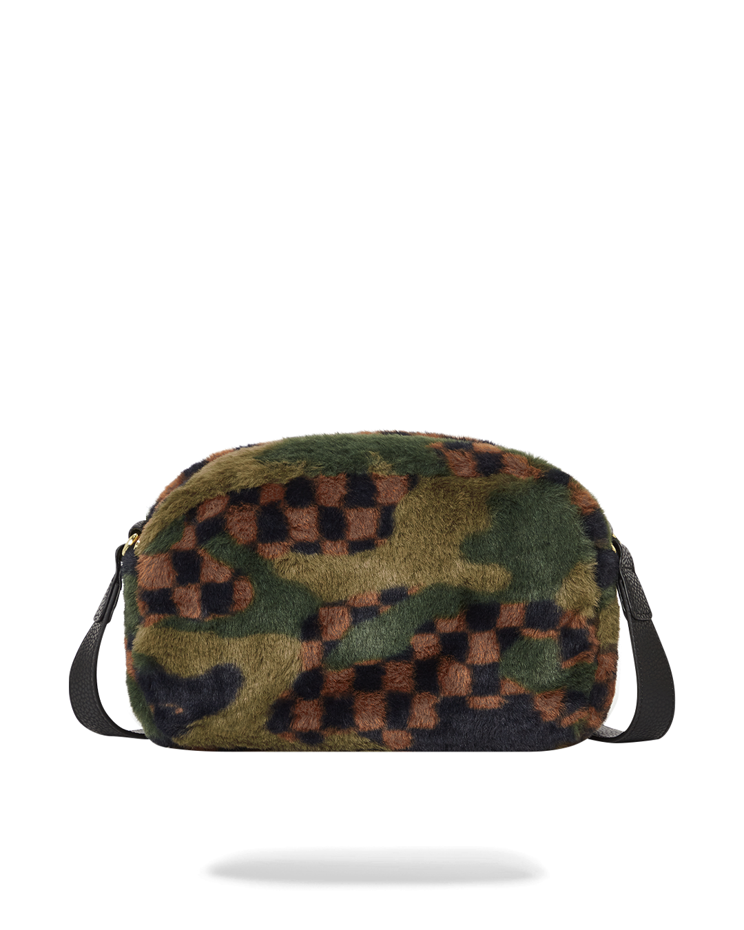 BIG SKY FUR SHARK MESSENGER BRICK BAG