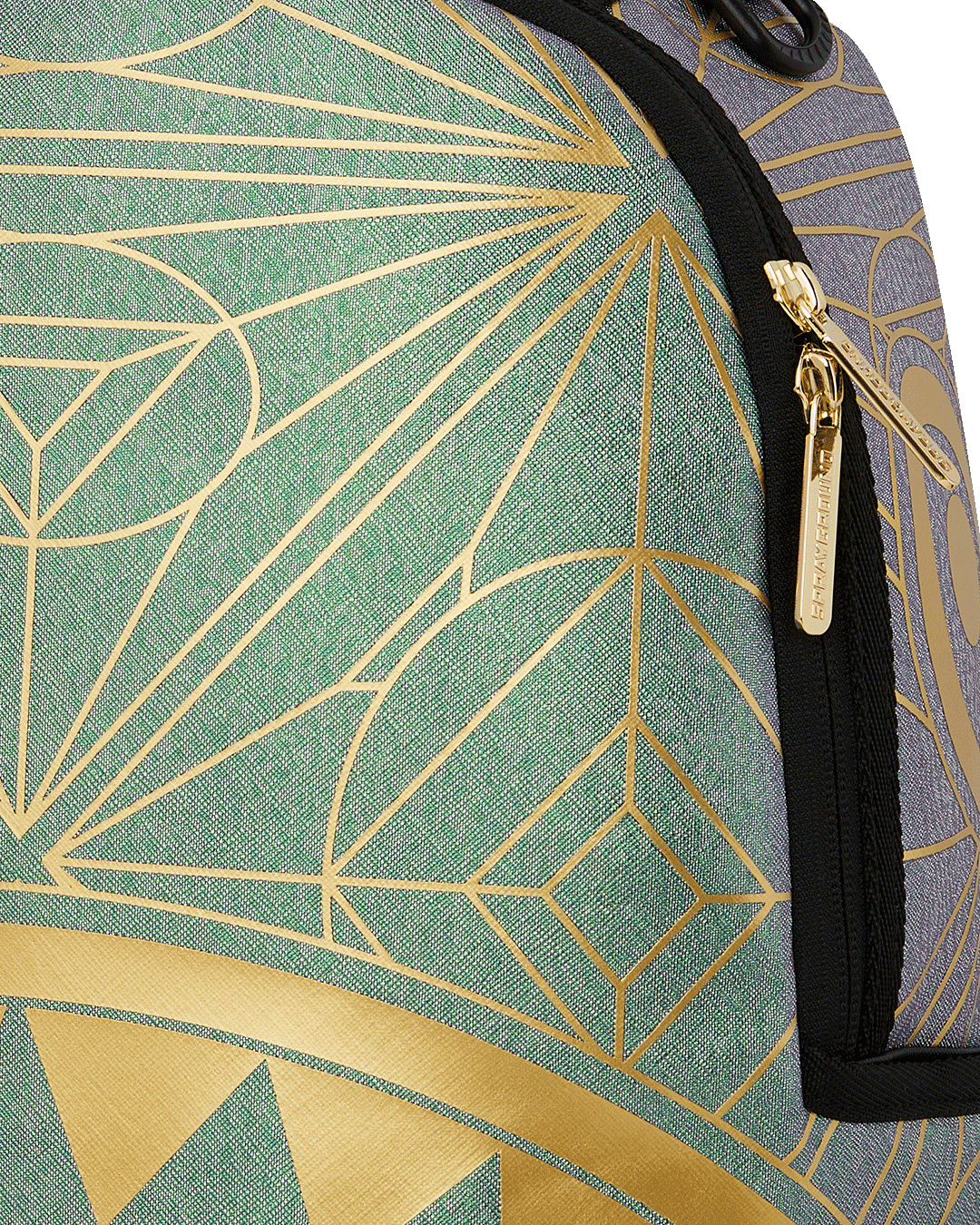 FOUNDATION CRYSTAL IRIDESCENT SHARK BACKPACK