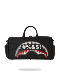 'WHAT THE BEEP' SHARK DUFFLE