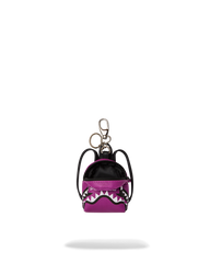 SMASH LOGO VIOLA BACKPACK KEYCHAIN