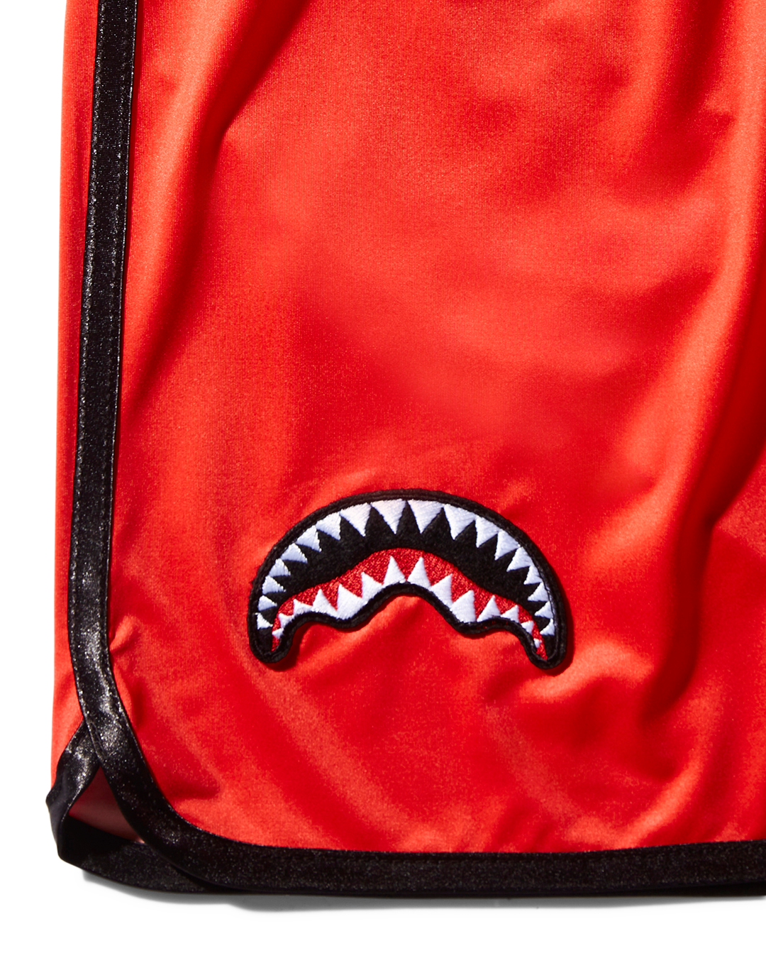 KIDS JAPAN WAVE SWIM TRUNKS (RED)