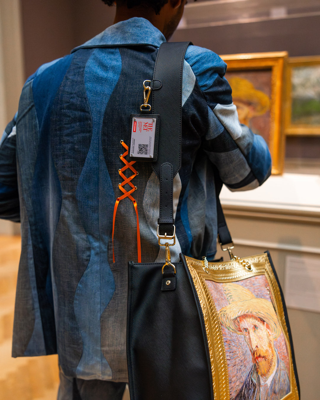 THE MET VAN GOGH FRAMED SELF-PORTRAIT TOTE