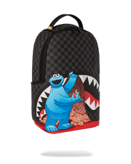 SESAME STREET COOKIE MONSTER SNACK ATTACK DLXSV BACKPACK