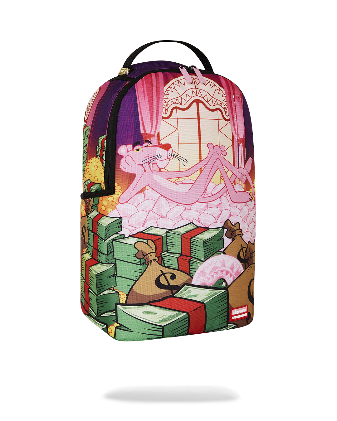 PINK PANTHER FORTRESS OF MONEY-TUDE BACKPACK