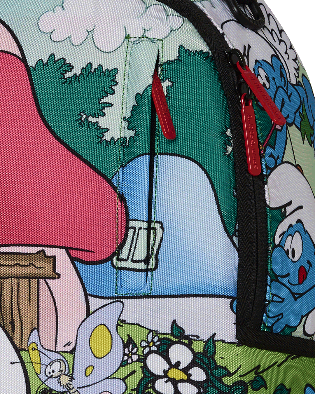 SMURFS IN THE GARDEN BACKPACK