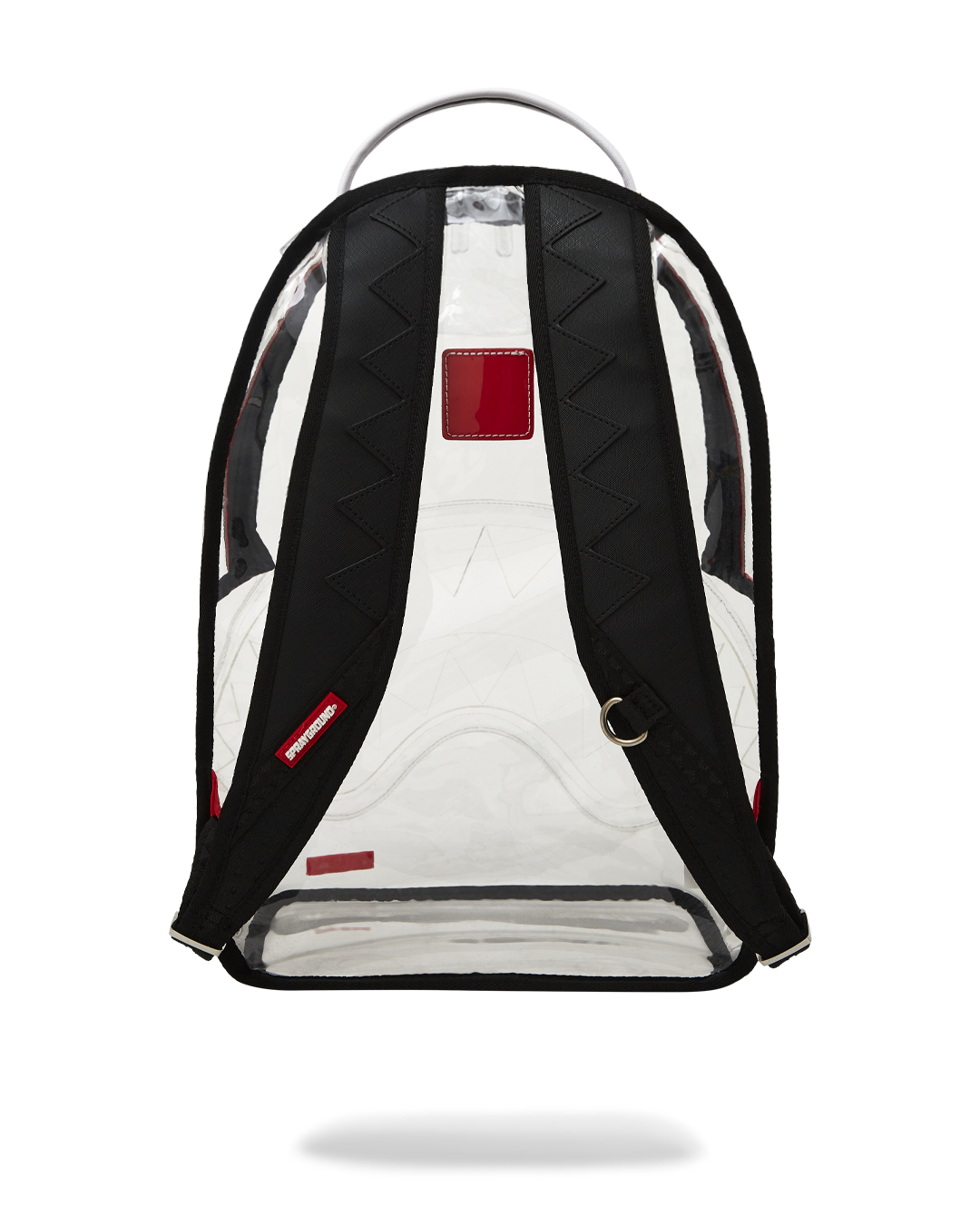 100% CLEAR BACKPACK SHARK
